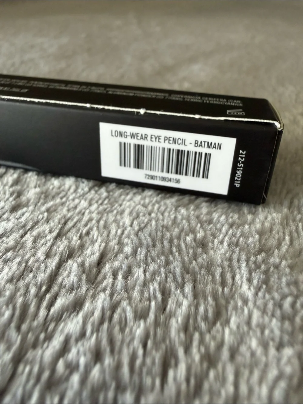 Il Makiage Long Wear Eye Pencil Batman Matte Black 1160 Waterproof New in Box